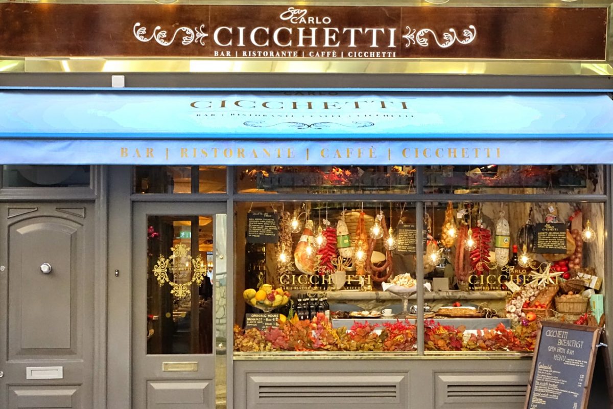 Cicchetti London - Covent Garden | Venetian Style Dining | San Carlo